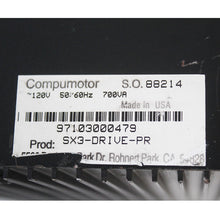 Load image into Gallery viewer, Parker SX3-DRIVE-PR S.O.88214 Servo Drive