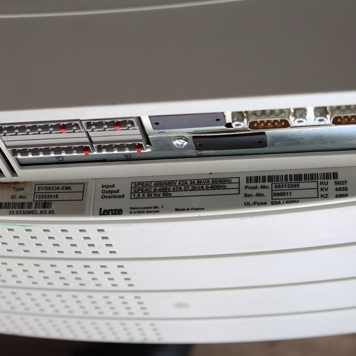 Lenze EVS9330-EML Servo Drive Input 400/480V - Rockss Automation