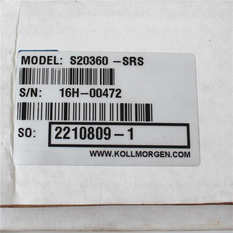 New Original Kollmorgen Servo Driver S20360-SRS - Rockss Automation