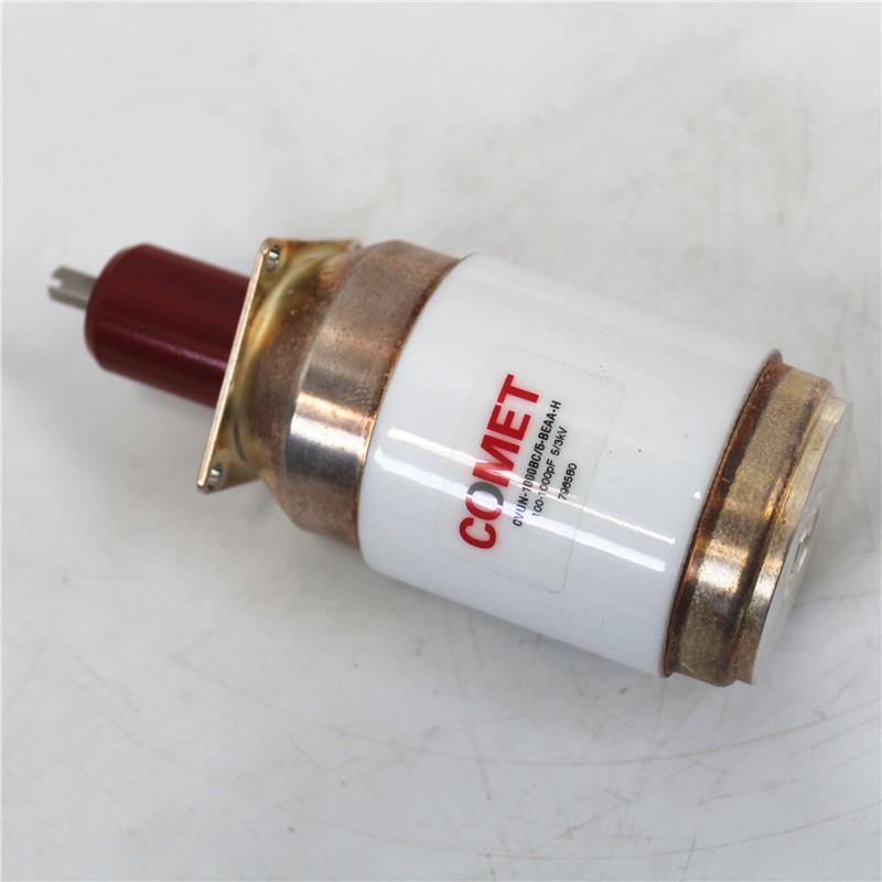 Used COMET Vacuum Variable Capacitor CVUN-1000BC/5-BEAA-H 100-1000PF 5/3KV - Rockss Automation