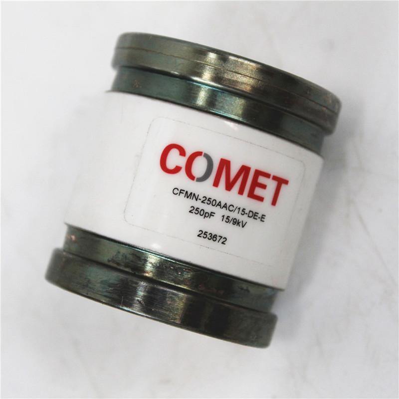 Used COMET Vacuum Variable Capacitor CFMN-250AAC/15-DE-E 250PF 15/9KV - Rockss Automation