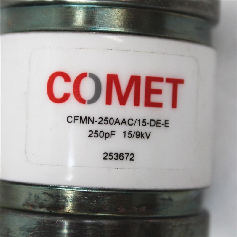 Used COMET Vacuum Variable Capacitor CFMN-250AAC/15-DE-E 250PF 15/9KV - Rockss Automation