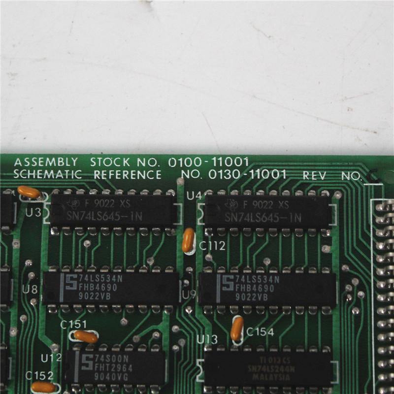 Used AMAT AO/AI Analog Output Board 0100-11001 - Rockss Automation