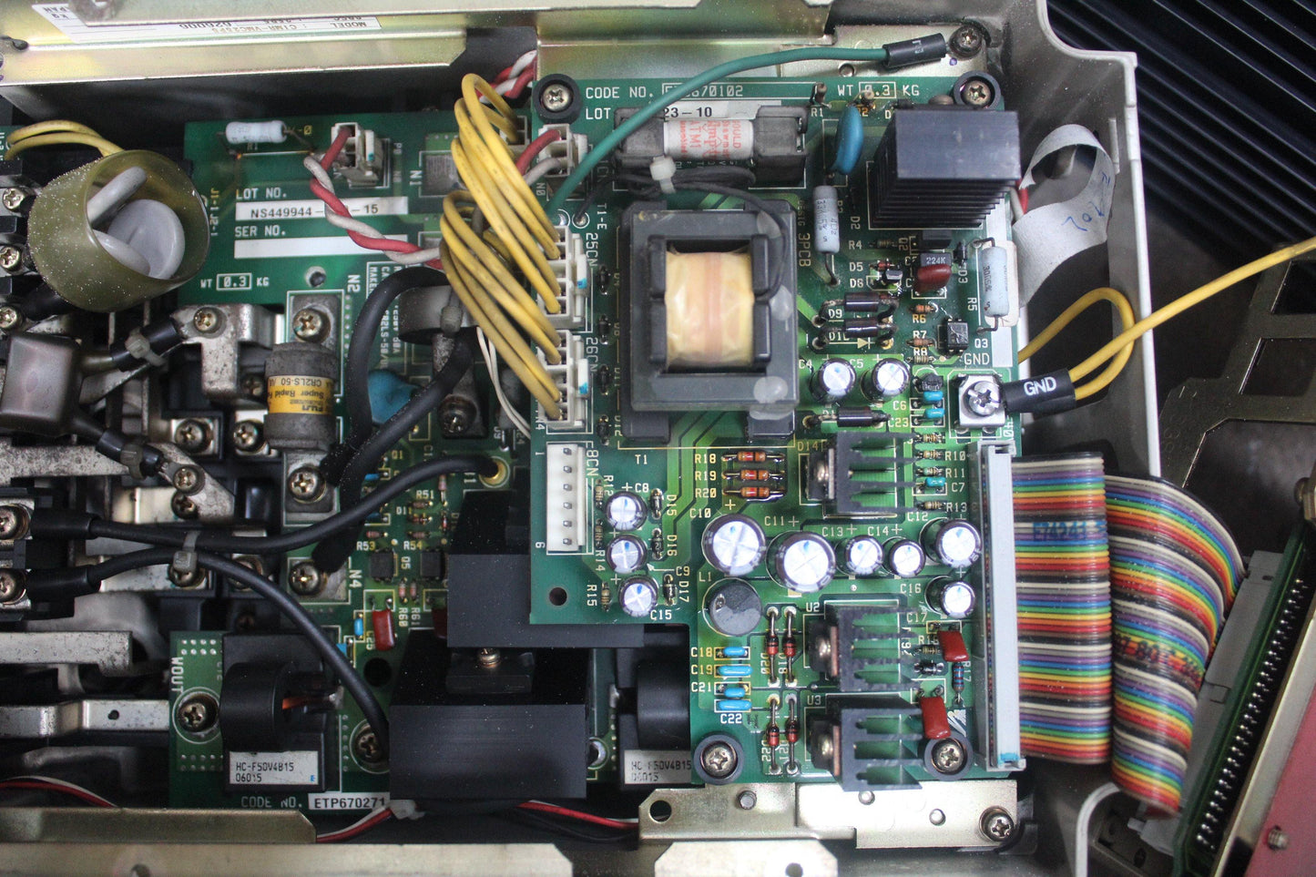 Used Yaskawa Power Board ETC670102 (CIMR-VMC25P5 Accessories) - Rockss Automation