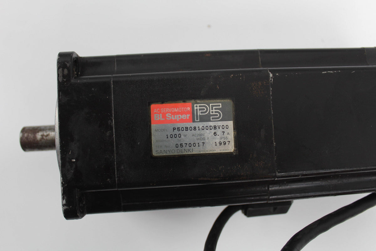 Sanyo Denki P50B08100DBV00 AC Servo Motor 1000W