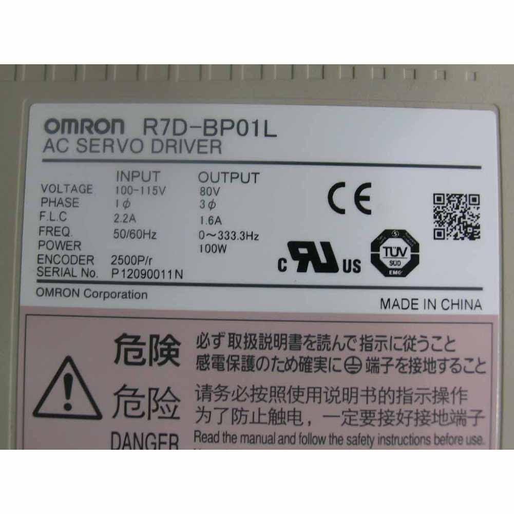 New Original Omron R7D-BP01L 100w AC Servo Drive - Rockss Automation