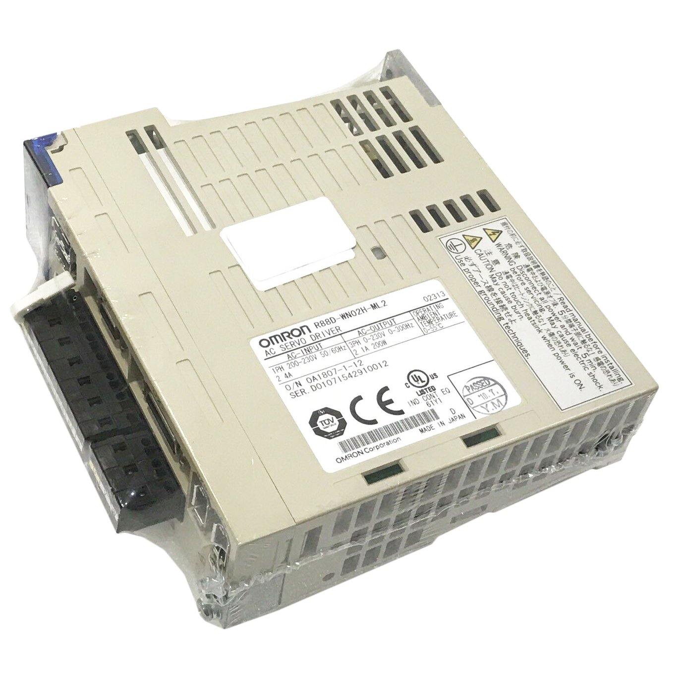 New Original Omron AC Servo Driver 200W R88D-WN02H-ML2 - Rockss Automation