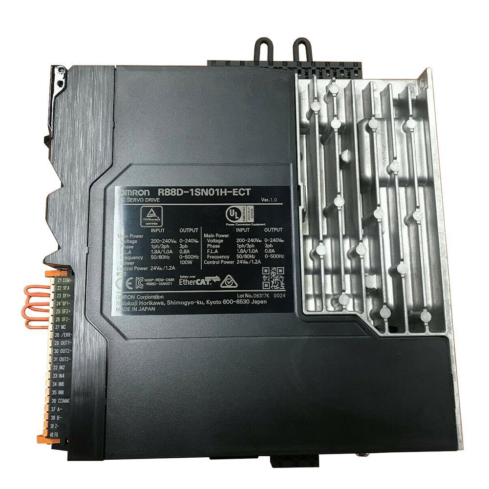 New Original Omron R88D-1SN01H-ECT 100w AC Servo Drive - Rockss Automation
