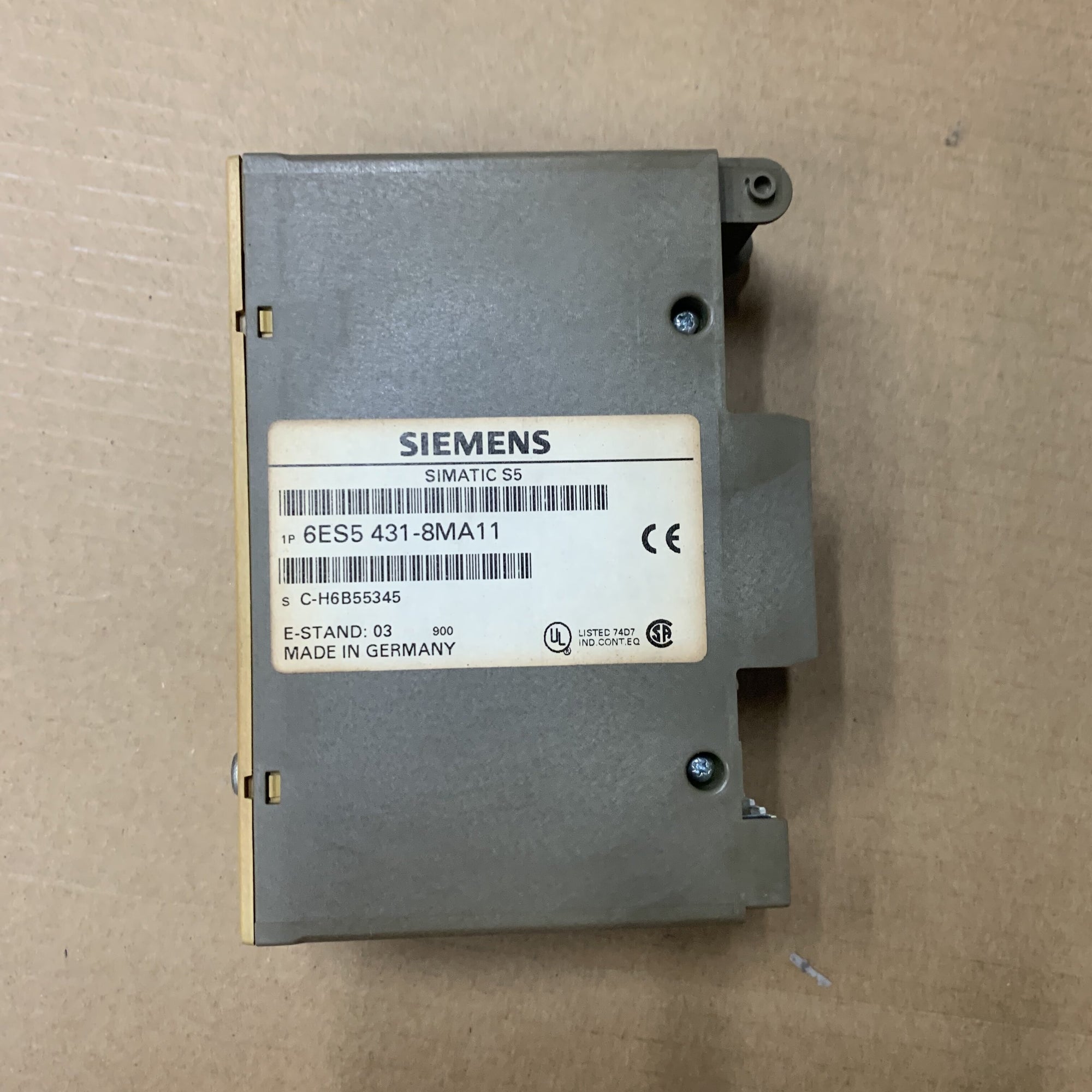 西門子6ES5431-8MA11數位量輸入模組