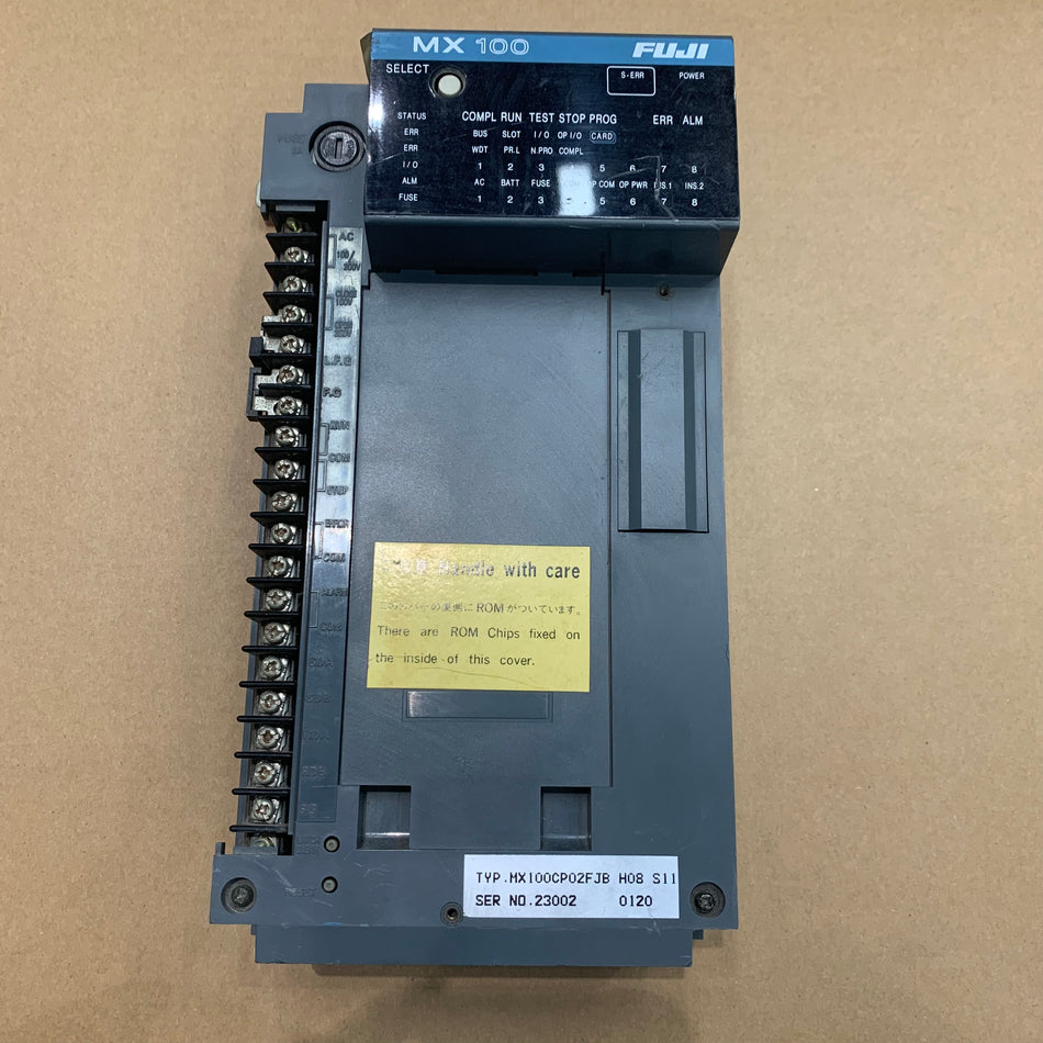 FUJI MX100CP02FJB PLC CPU