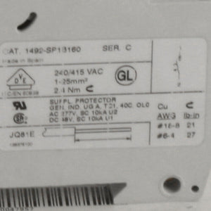 Allen Bradley 1492-SP1B160  breaker