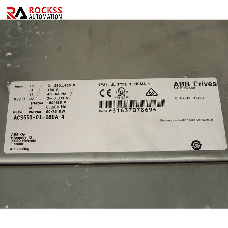 ABB ACS550-01-180A-4 變頻器 90/75kw