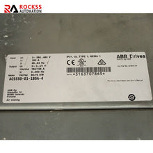 將圖片載入圖庫檢視器 ABB ACS550-01-180A-4 Inverter 90/75kw