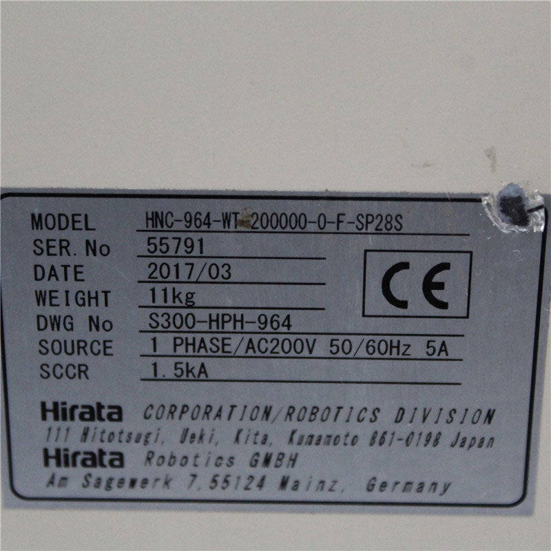 Hirata HNC-964-WT-200000-0-F-SP28S Controller