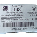 Allen Bradley 193-EXDL1CF繼電器