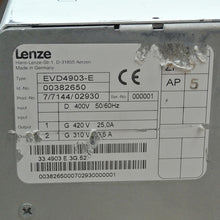 將圖片載入圖庫檢視器 Lenze EVD4903-E DC speed regulator