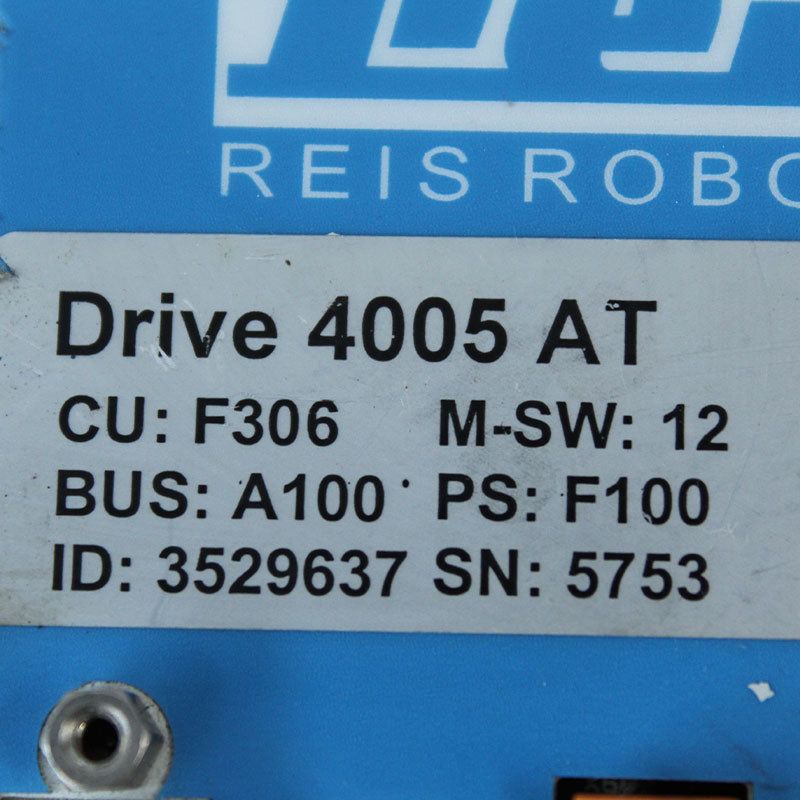 Reis DRIVE 4005AT CU:F306 機器人駕駛者