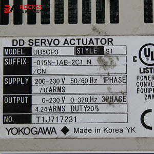YOKOGAWA UB5CP3-S1-015N-1AB-2C1-N/CN UB5CP3-015N-1AB-2C1-N/CN Servo Drive