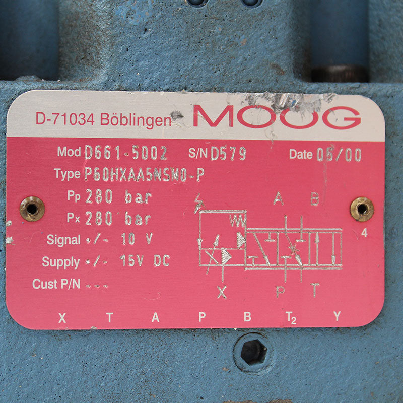 MOOG D661-5002伺服閥