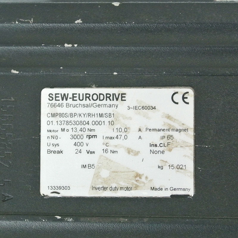 SEW CMP80S/BP/KY/RH1M/SB1伺服電機