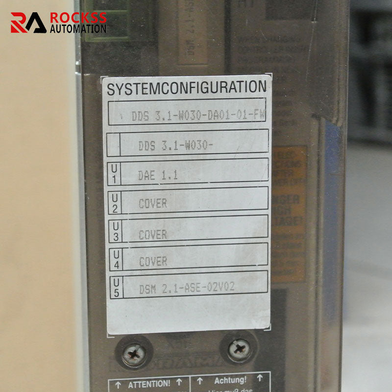 Rexroth DDS3.1-W030-DA01-01-FW DDS03.1-W030-D Servo Driver
