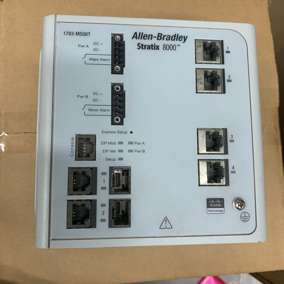 Allen Bradley STRATIX 8000 Ethernet Managed Switch 1783-MS06T