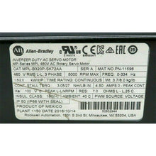 將圖片載入圖庫檢視器 Allen Bradley MPL-B420P-SK72AA motor