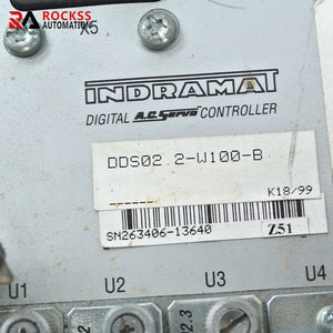 Rexroth DDS02.2-W100-B Servo Driver