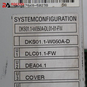 Rexroth DKS01.2W-W100A-DL01-01-FW FWA-DIAX02-DLR-02VRS-MS Servo Driver