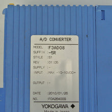 Load image into Gallery viewer, YOKOGAWA F3AD08-5R PLC