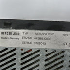 BERGER LAHR WD5-008.15100伺服驅動器