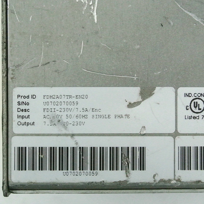 BERGER LAHR FDH2A07TR-EN20 伺服驅動器