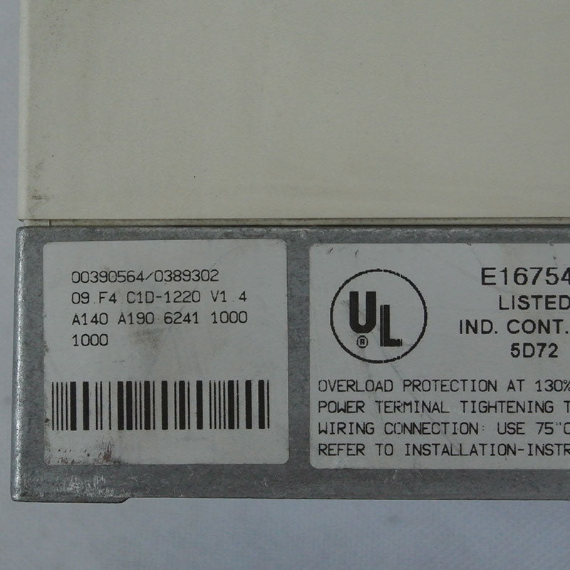 KEB 09.F4.C1D-1220變頻器