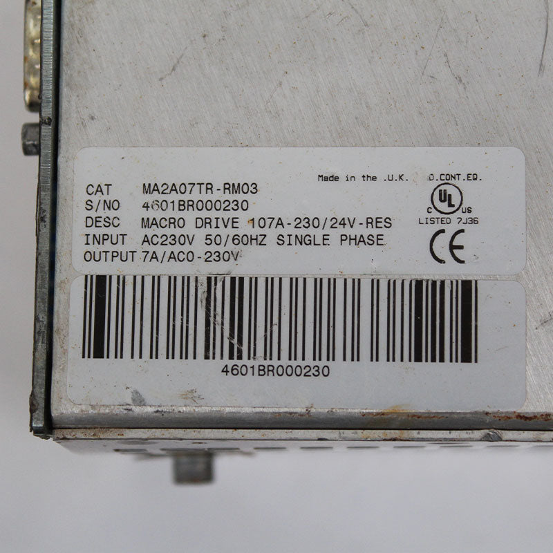 BALDOR MA2A07TR-RM03伺服驅動器