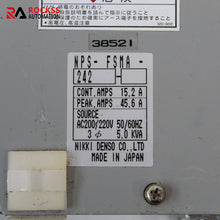 Load image into Gallery viewer, NIKKIDENSO NPS-FSMA-242 Servo Driver