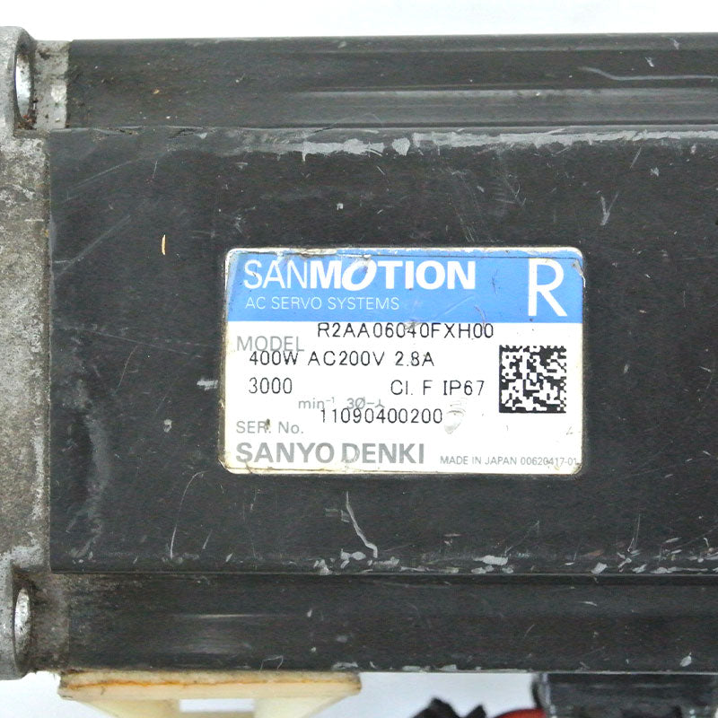SANYO R2AA06040FXH00 Servo Motor