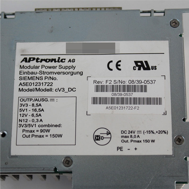 西門子A5E01231722-F2電源
