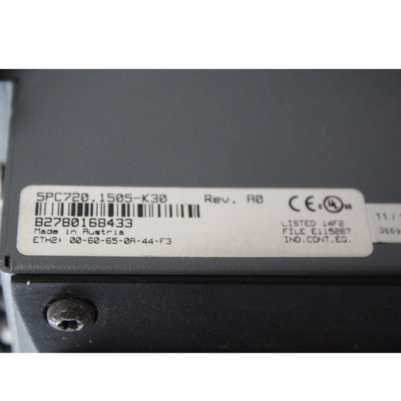 B&amp;R 5PC720.1505-K30工業個人計算機