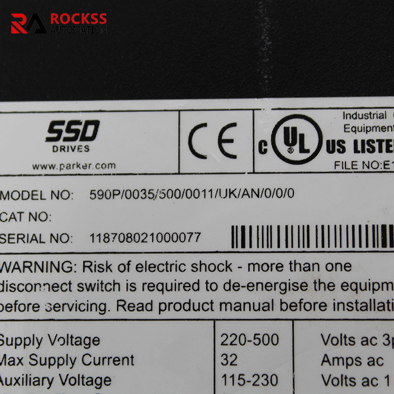 Eurotherm 590P/0035/500/0011/UK/AN/0/0/0 直流調速器