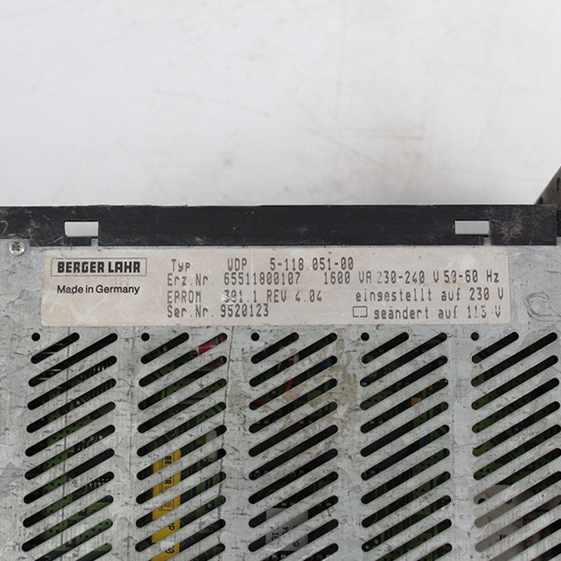 BERGER LAHR WP5-118.051-00伺服驅動器