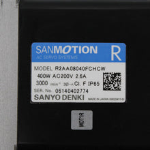 Load image into Gallery viewer, SANYO R2AA08040FCHCW Servo Motor