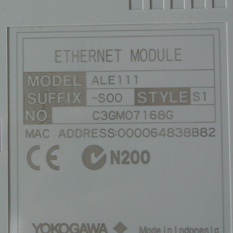 橫河ALE111-S00 PLC