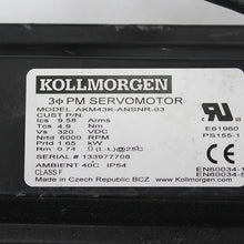 Load image into Gallery viewer, Kollmorgen AKM43K-ANSNR-03 motor