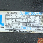 OKUMA BL-MC100J-20T 電機