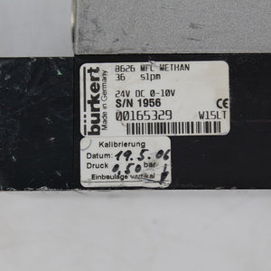 Burkert 8626MFC METHAN Proportional Valve