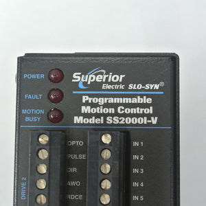 SUPERIOR ELECTRIC SS2000I-V Stepper Driver