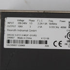 博世力士樂DKC02.3-012-3-MGP-01VRS伺服驅動器