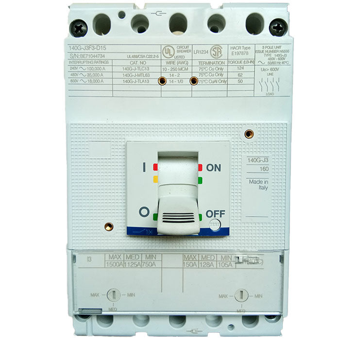 艾倫·布拉德利 140G-J3F3-D15 斷路器