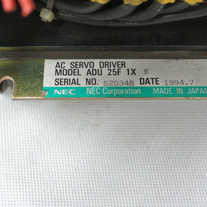 NEC ADU25F1XE CNC System Servo Drive