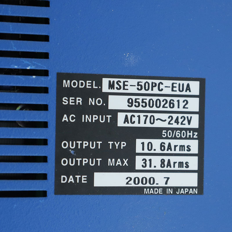 MSE-50PC-EUA Sumitomo Servo Drive
